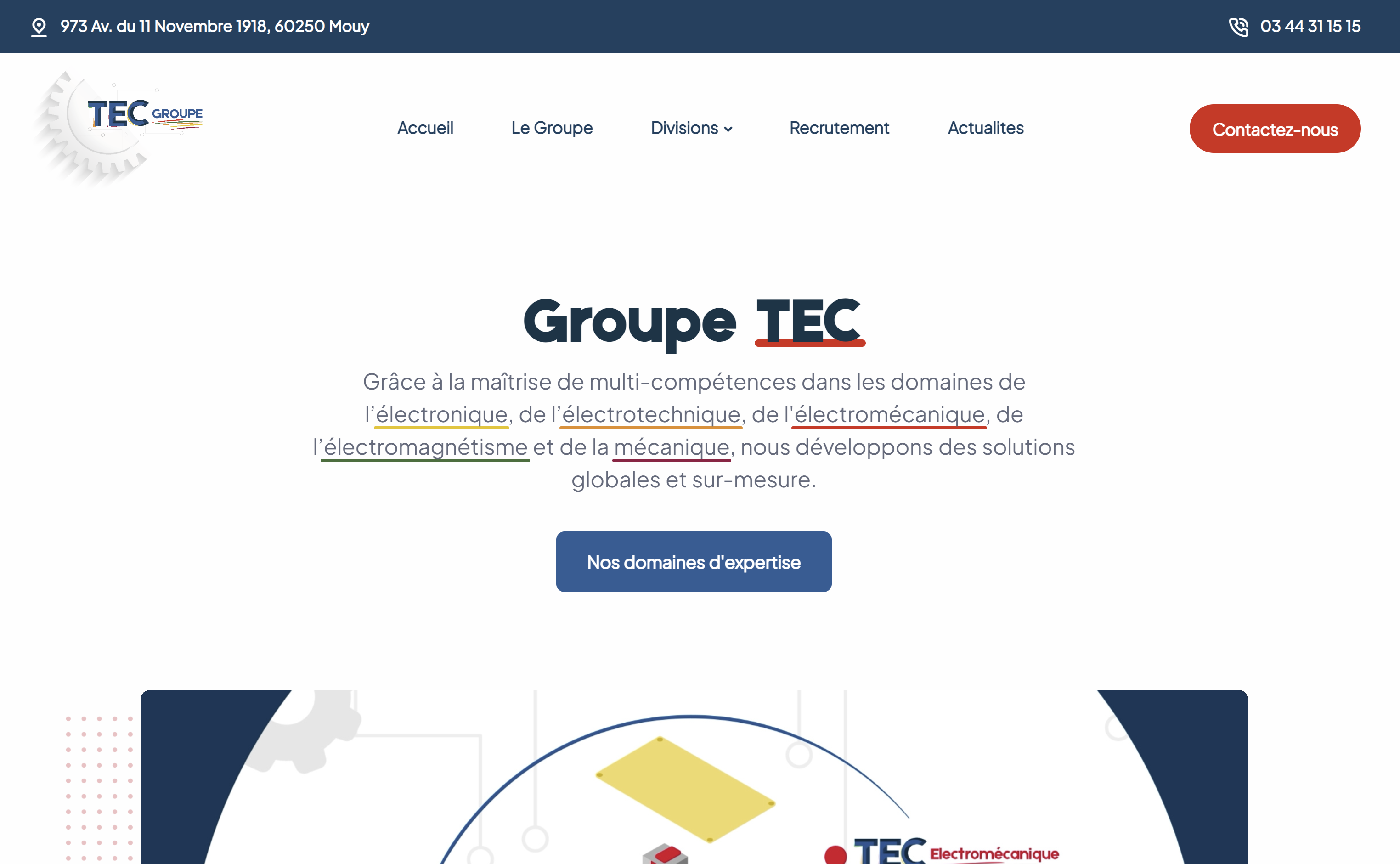 Le site internet du Groupe TEC fait peau neuve